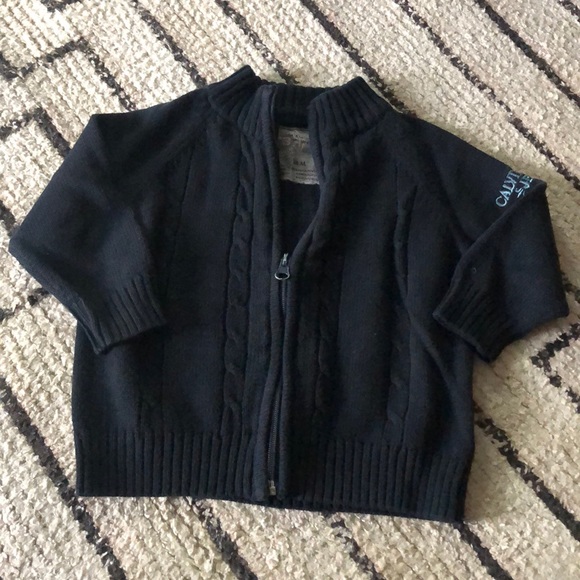 Calvin Klein zip up sweater